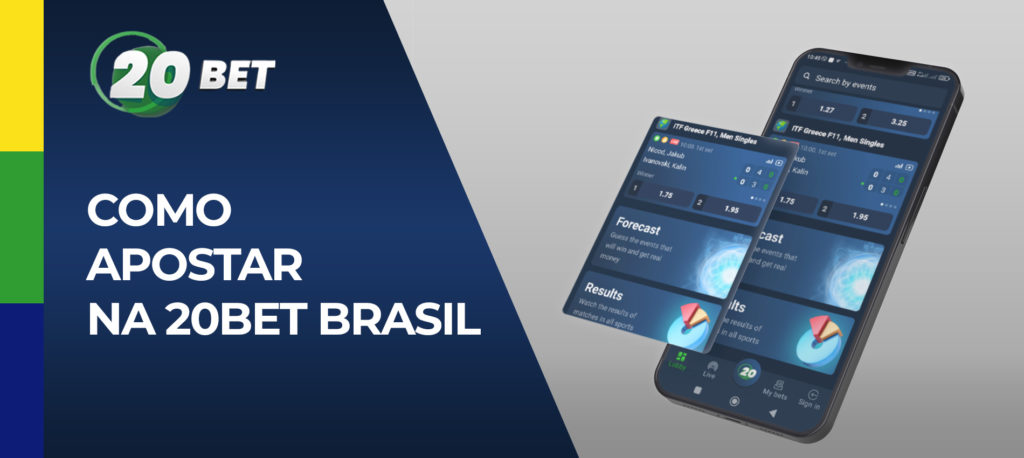 Como apostar e opções de aposta da 20Bet Brasil