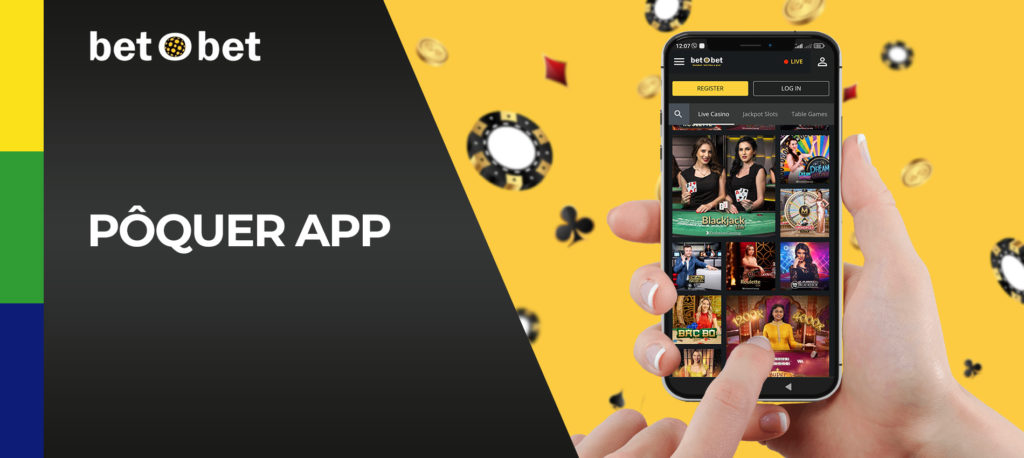 jogar póquer na aplicação móvel Android da Betobet