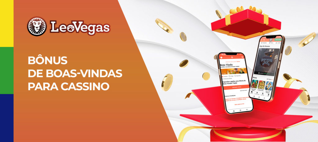 Como solicitar o seu bónus de casino à  LeoVegas instruções detalhadas