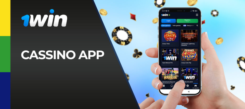 Todos os jogos de casino na aplicação móvel 1Win