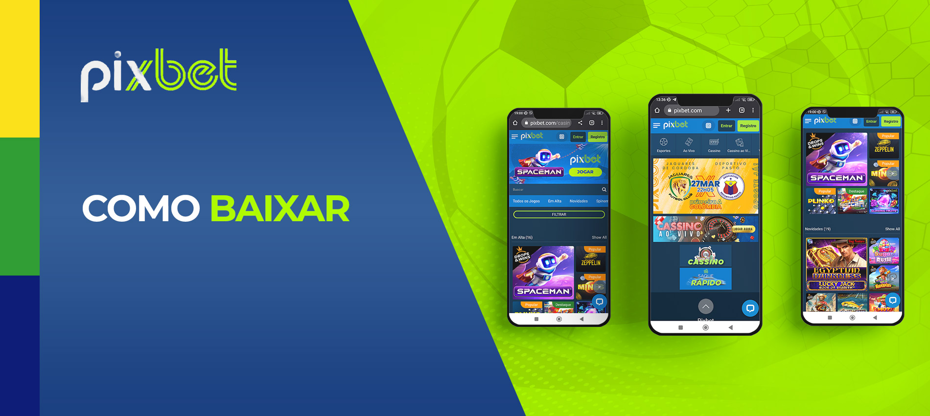 Pixbet APK Baixar Grátis para iOS (APP) e Android