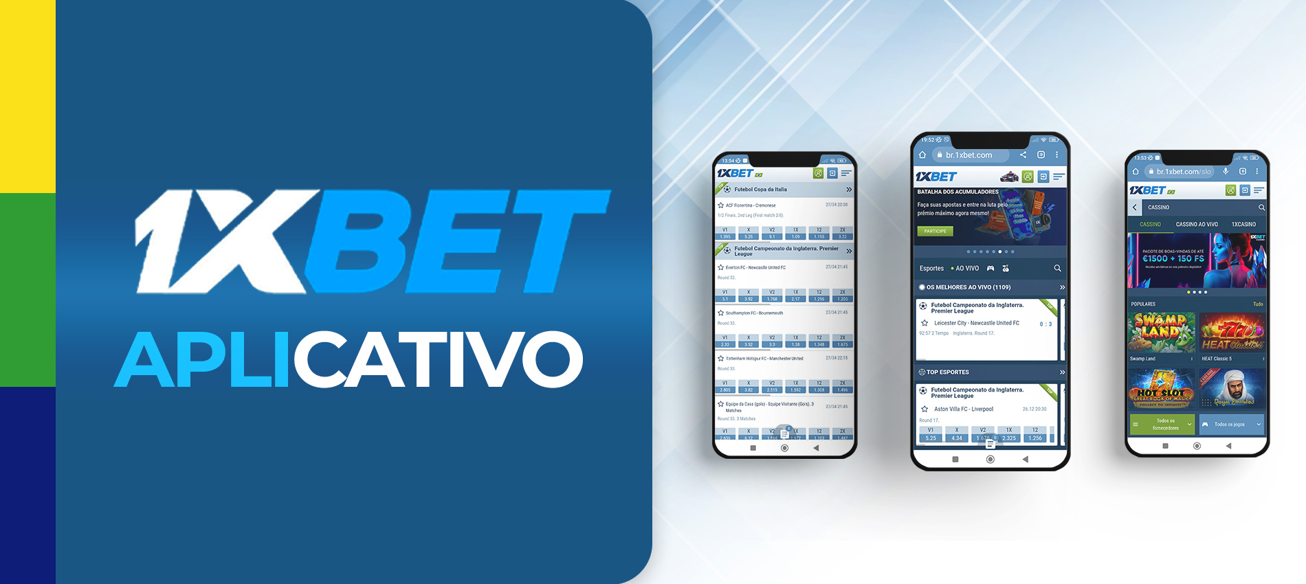 Aplicativo de apostas esportivas 1xBet Brazil é disponibilizado