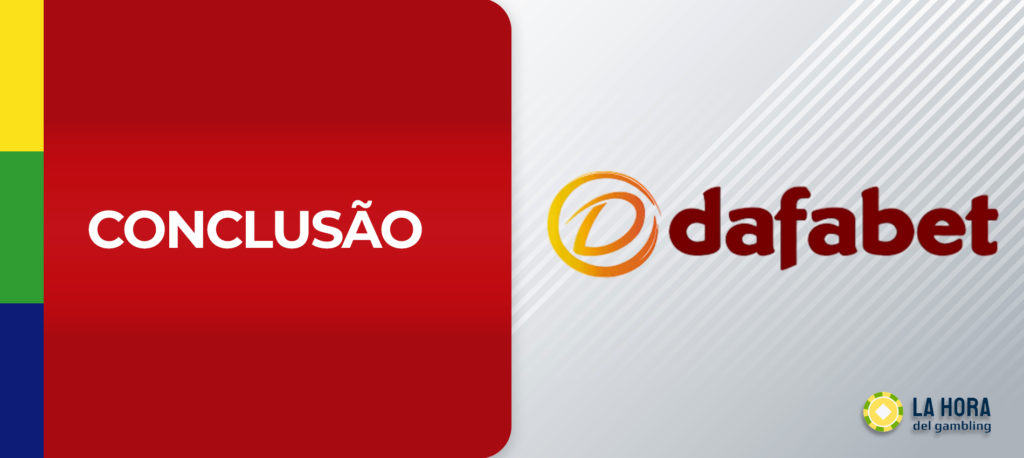 Conclusões de ahoradasapostas peritos em bónus e promoções na casa de apostas Dafabet no Brasil