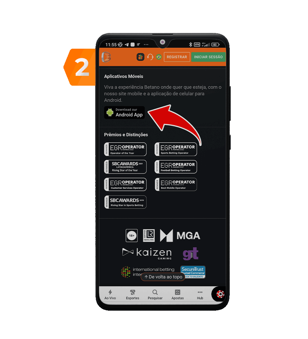 Betano Brasil: instruções para trabalhar com o aplicativo móvel