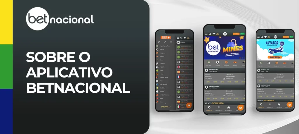 Sobre o aplicativo móvel Betnacional para o Brasil. Como instalar o aplicativo para Android e iOS