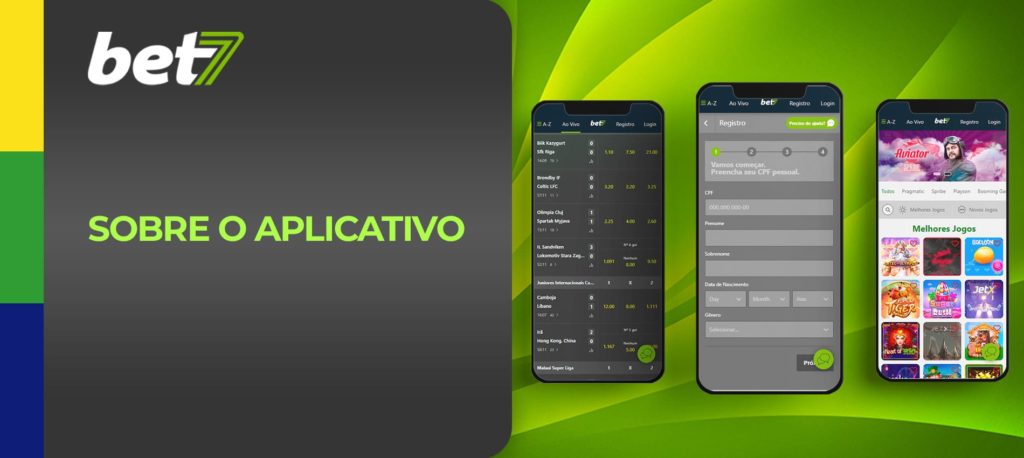 Avaliação da aplicação móvel Bet7 no Brasil