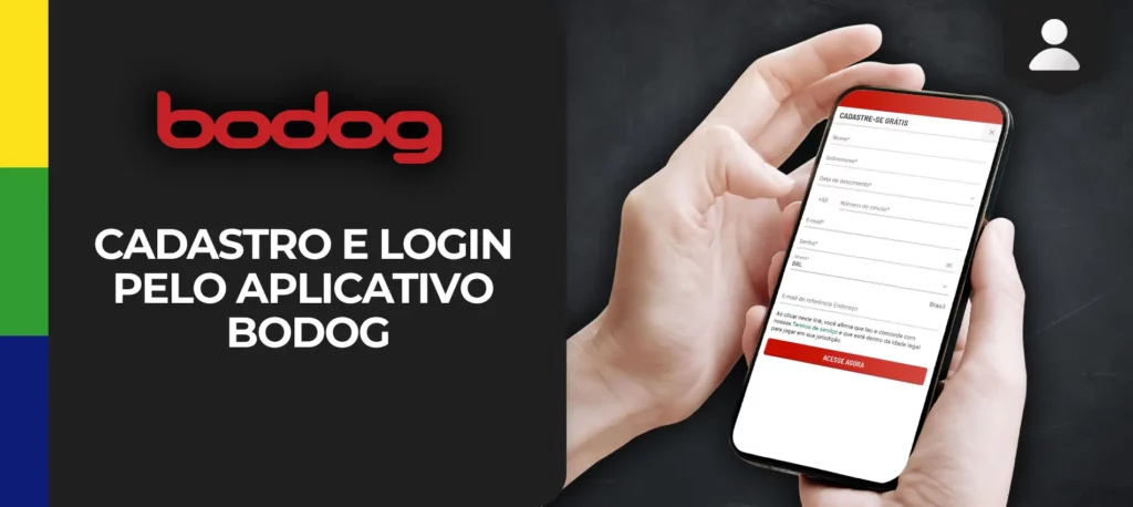 Como registar-se na aplicação móvel Bodog no Brasil