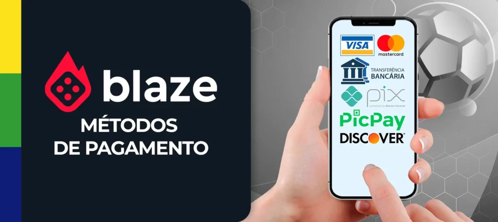 Métodos de pagamento de Blaze Brasil para as suas apostas
