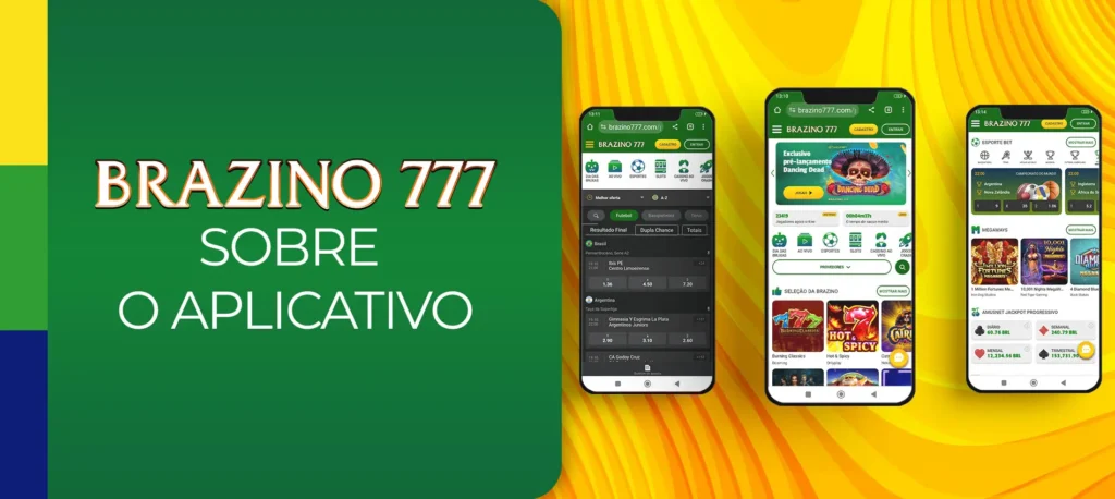 Avaliação do aplicativo Brazino777 para Android