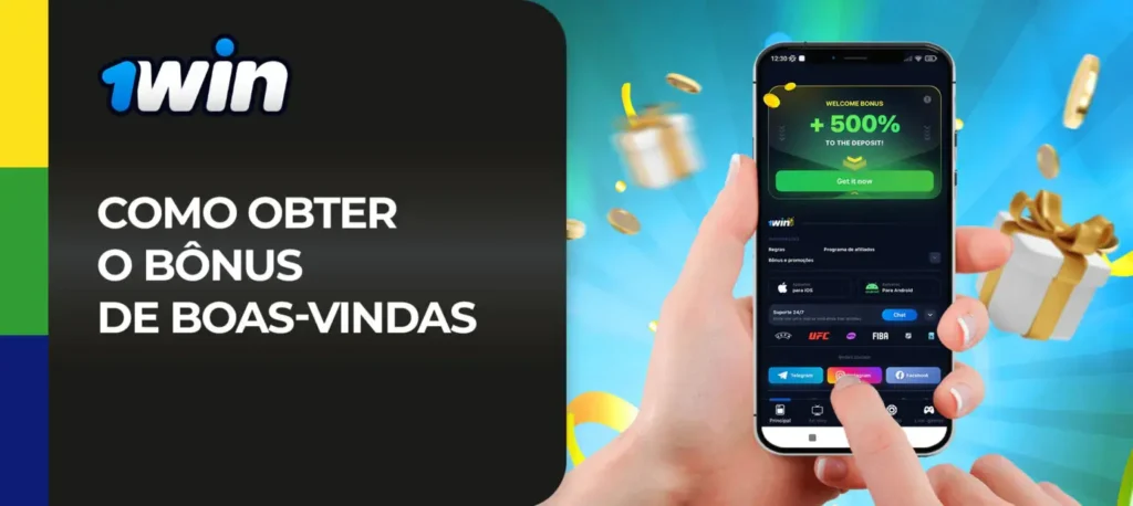 Baixe o aplicativo 1Win para iOS e aproveite as melhores cotas e jogos de casino no Brasil