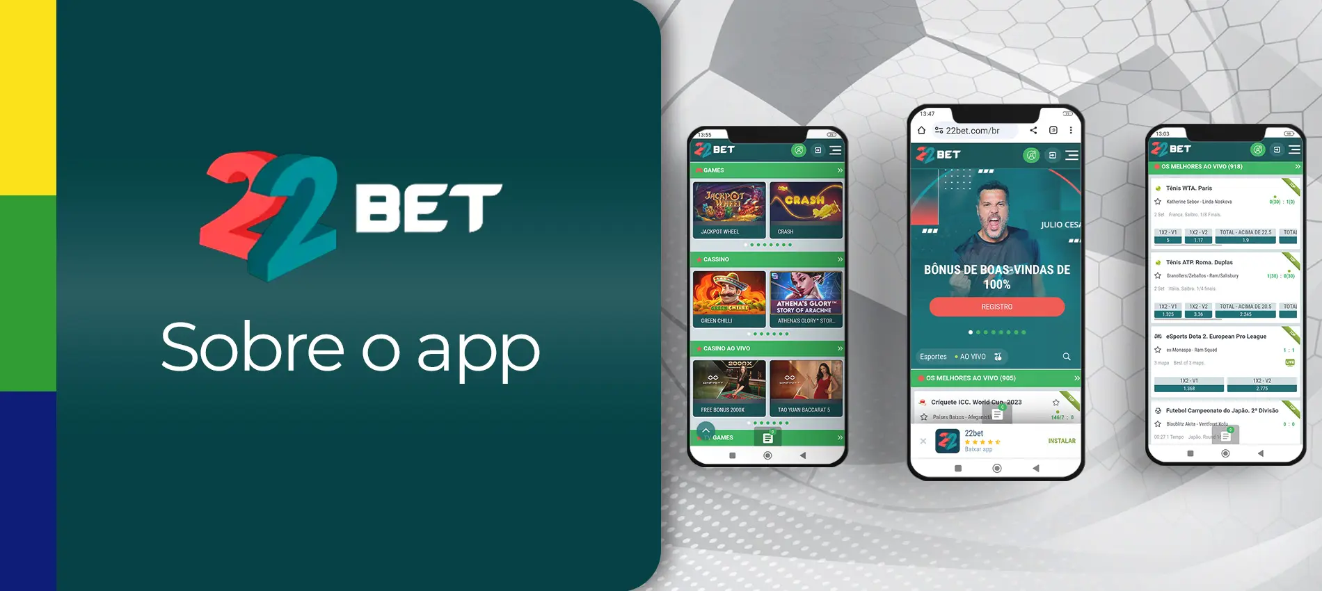 22 bet app