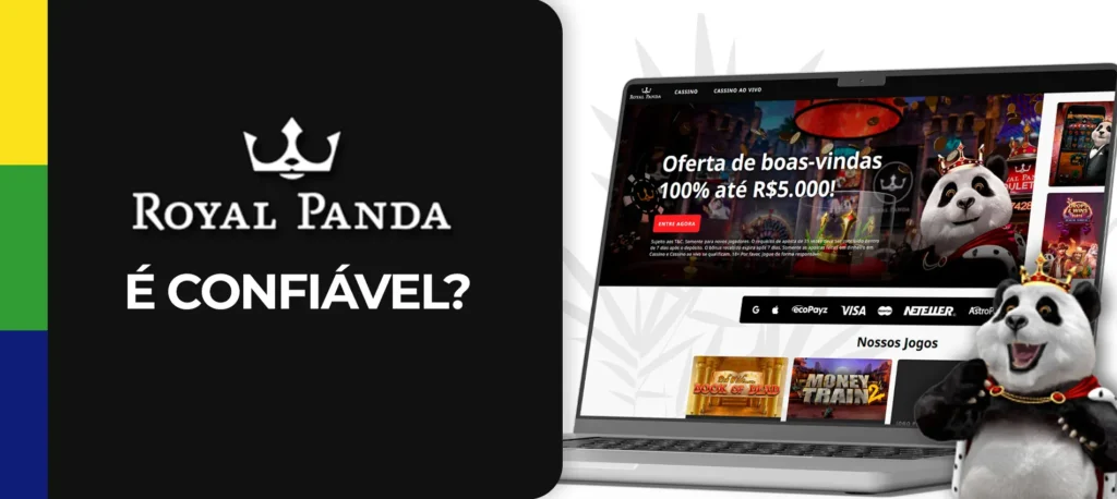 Uma visão geral do site legal e confiável de Royal Panda no Brasil