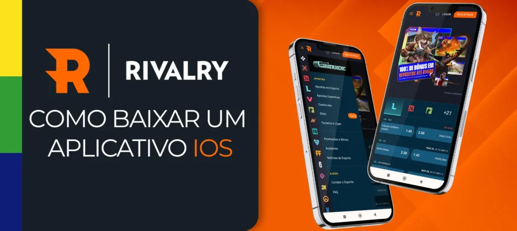 Como instalar um aplicativo Rivalry para iOS
