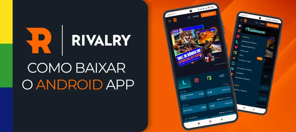 Como instalar um aplicativo Rivalry para Android