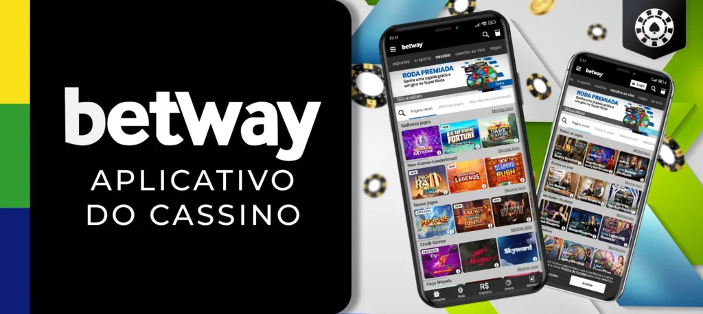 Betway tem um excelente app de cassino. 