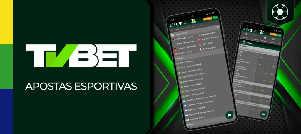Opções de eventos desportivos para apostas Tvbet.