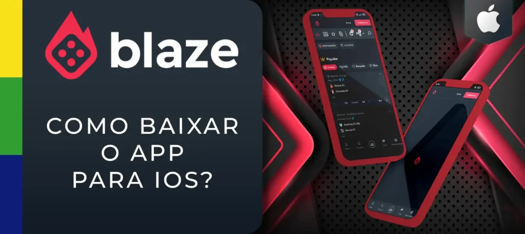 Como faço para baixar o aplicativo Blaze para iOS?