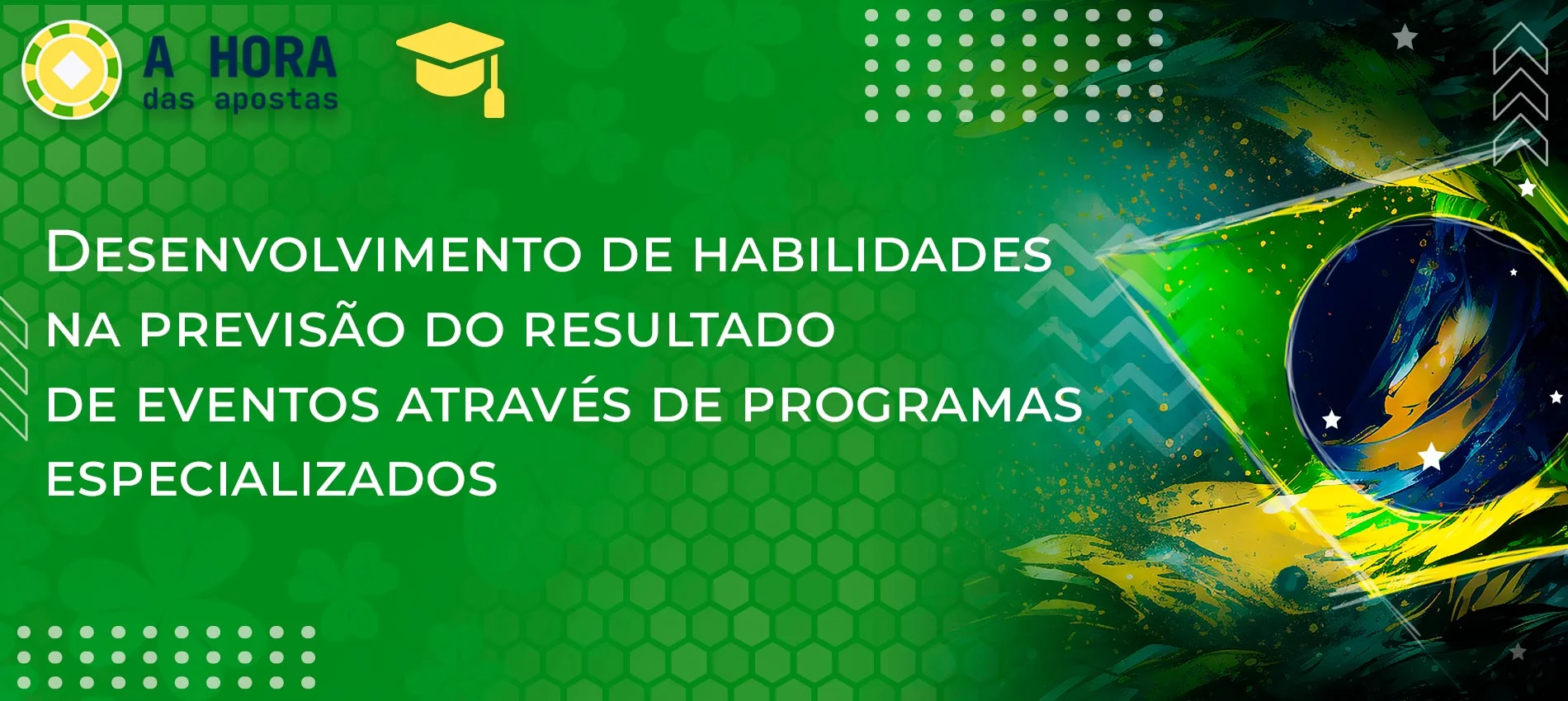 Informação sobre o desenvolvimento de competências de previsão de acontecimentos através de programas especializados.