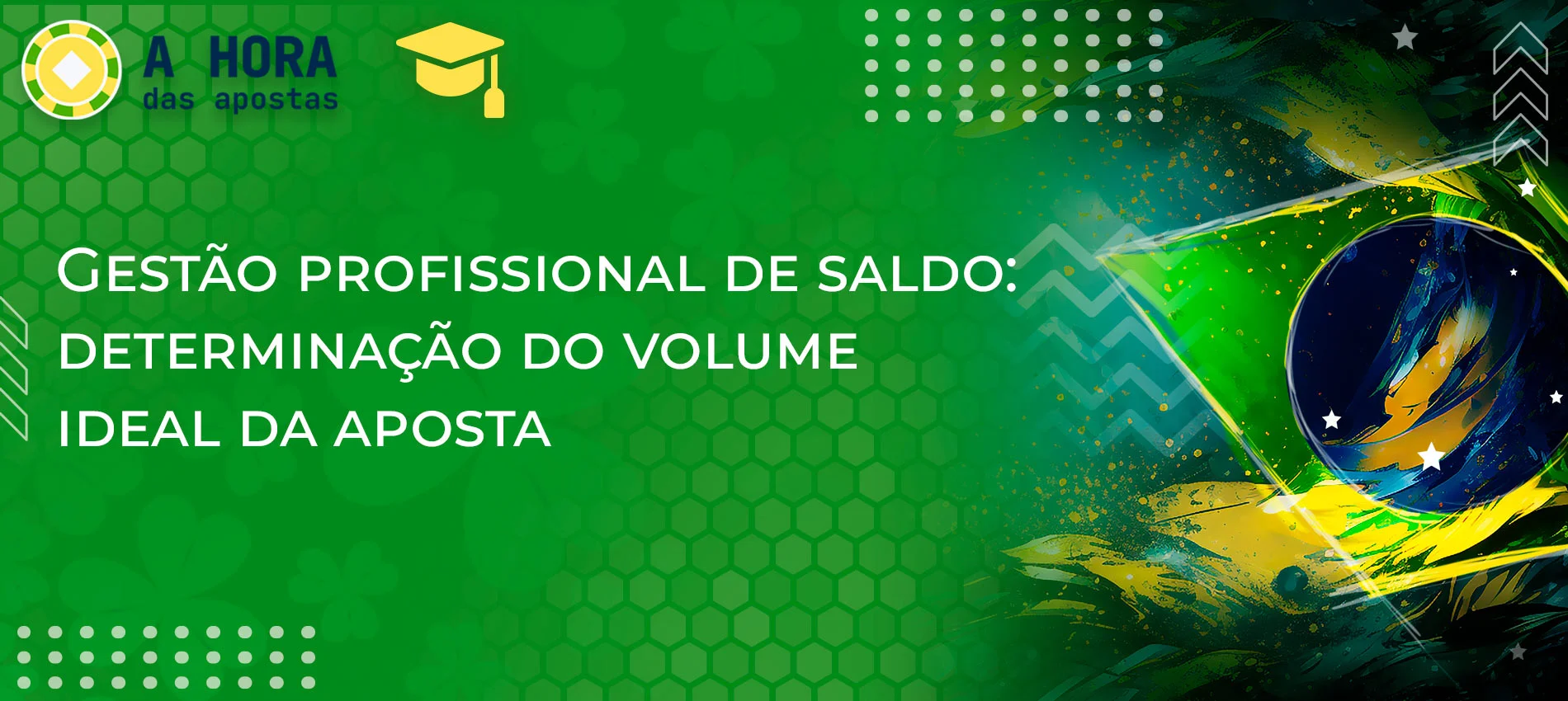 Informações sobre a gestão profissional do balanço