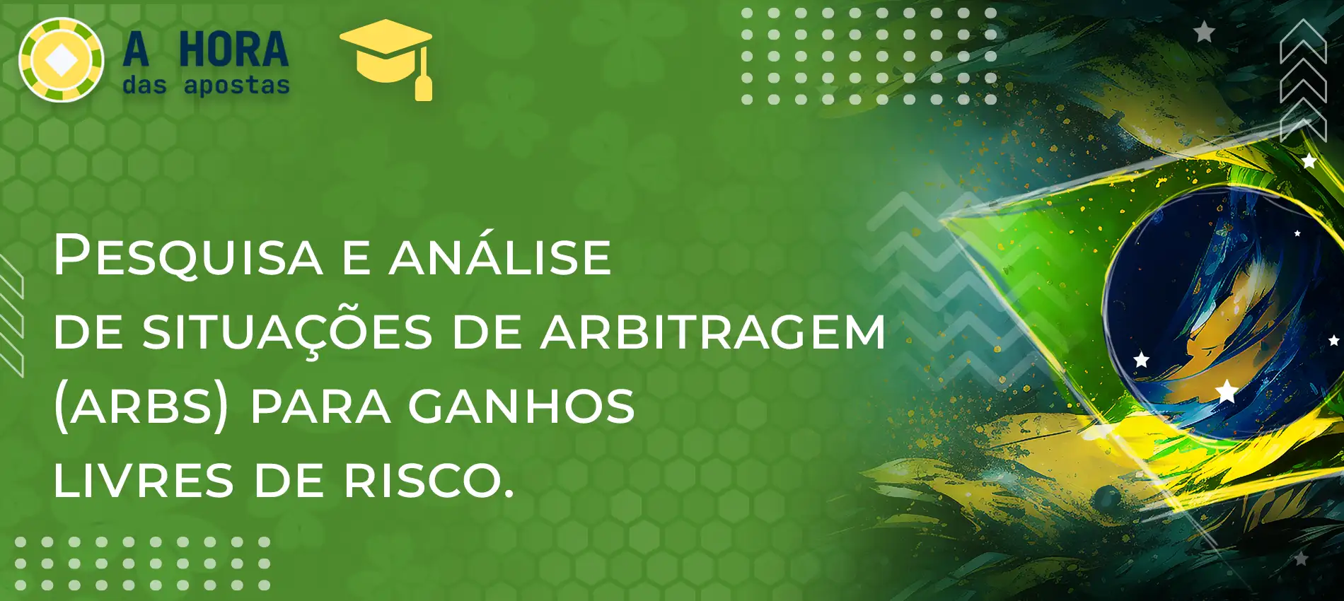 Pesquisar e analisar situações de arbitragem (arbs) para obter lucros sem risco.