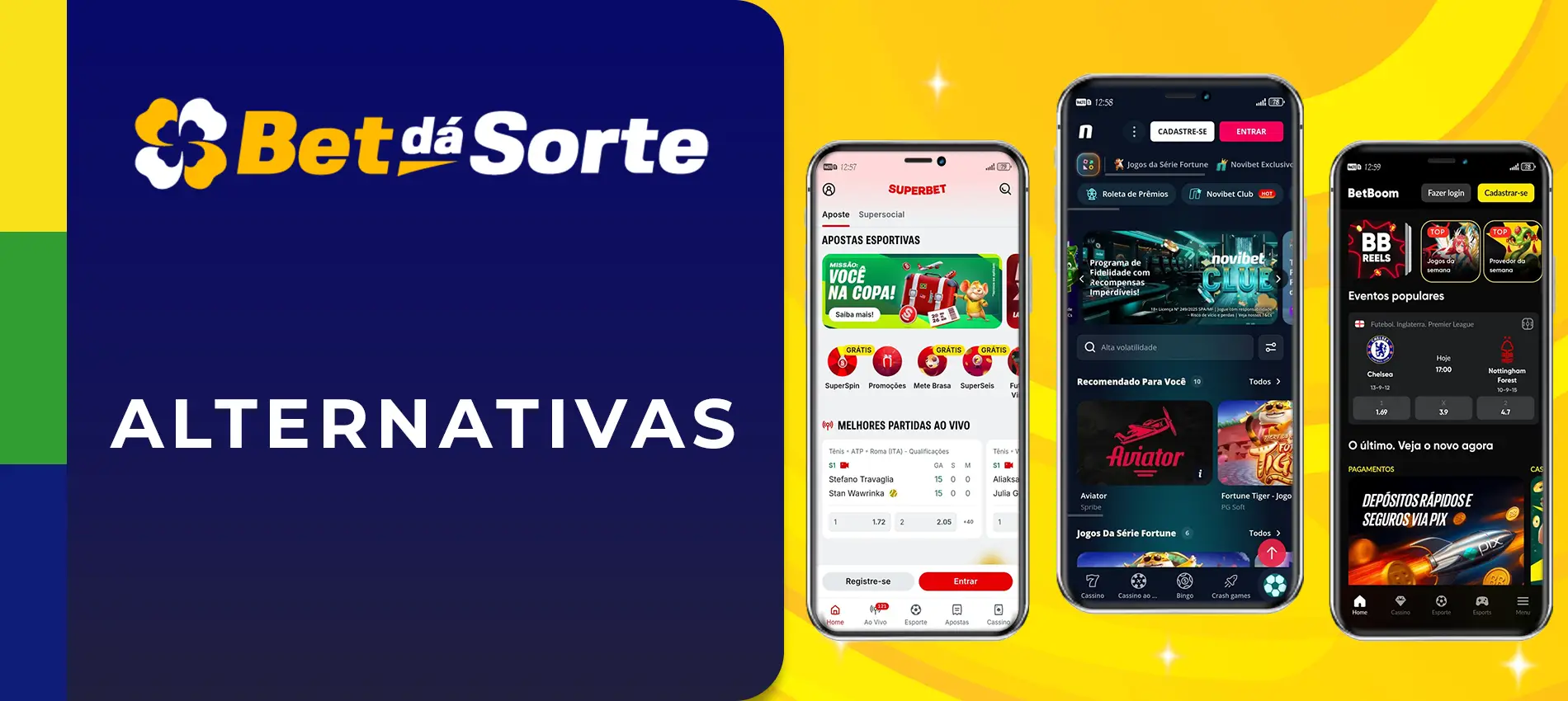 Alternativas à casa de apostas