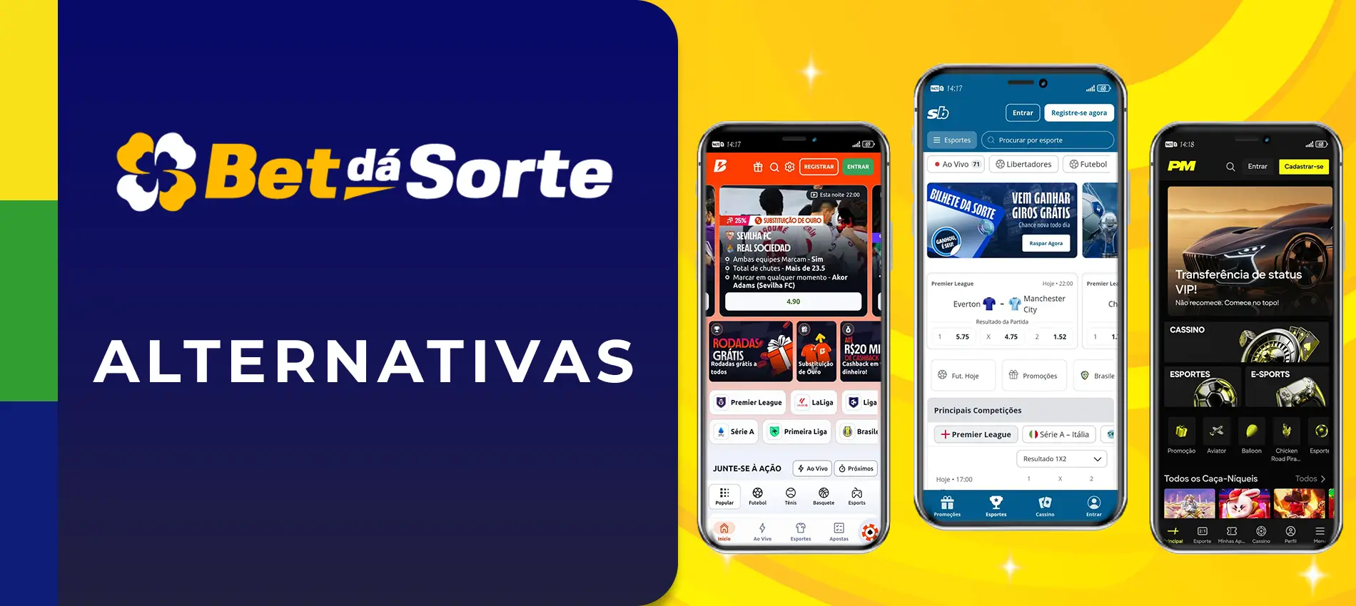 Alternativas ao Bet Da Sorte app