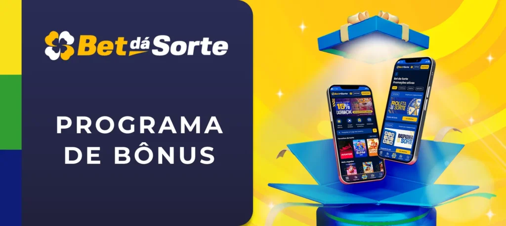 Programa de Bônus da Bet Da Sorte